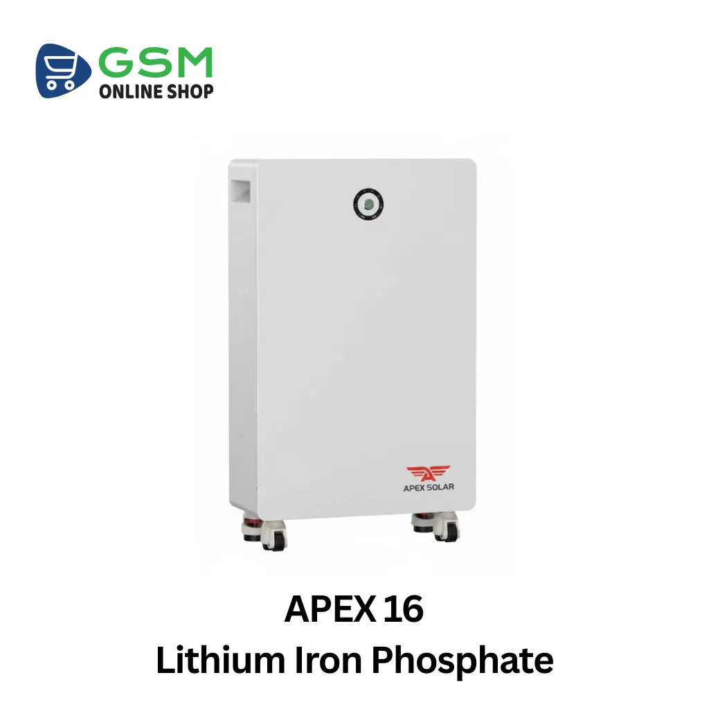 APEX 16 IP20 LiFePO₄ (Lithium Iron Phosphate)