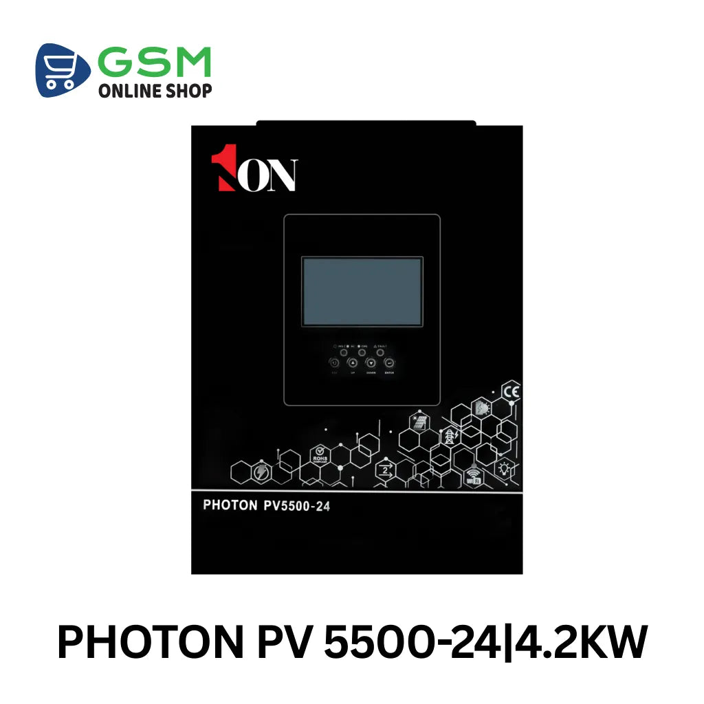 1ON PHOTON PV 5500-24|4.2KW Hybrid Inverter