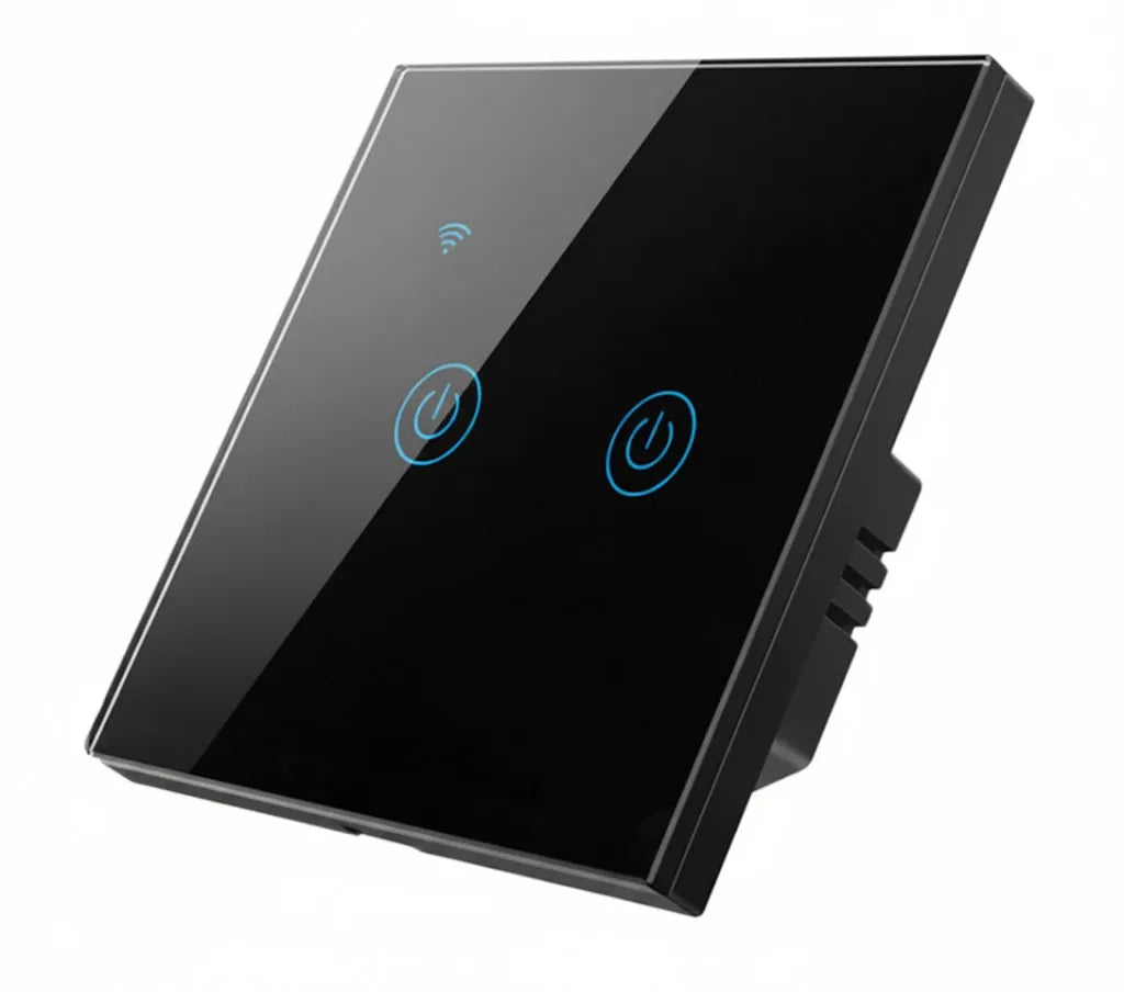 2 Gang WiFi Touch Wall Switch 3X3