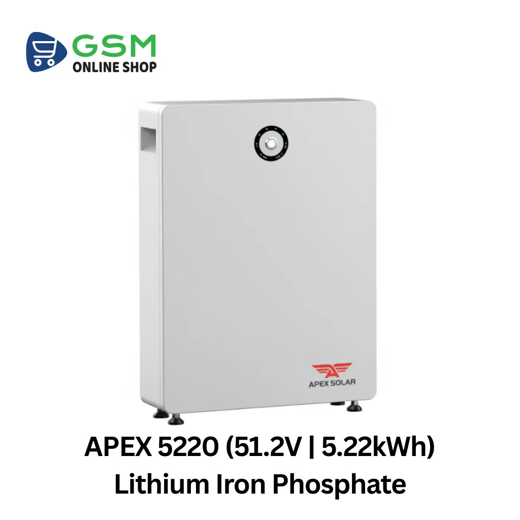 APEX 5220 IP20  51.2V lithium iron phosphate  battery