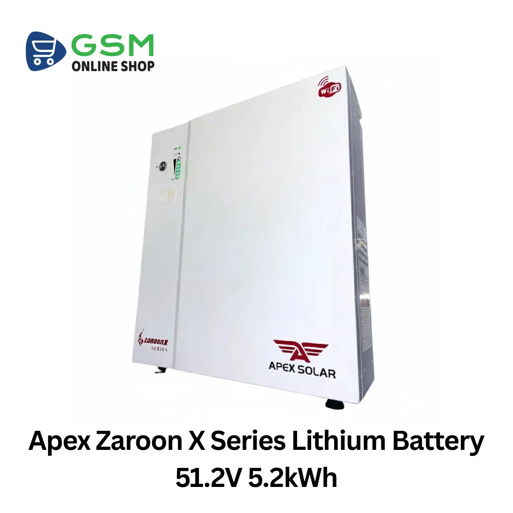 Apex Zaroon X Series Lithium Battery – 51.2V 5.2kWh